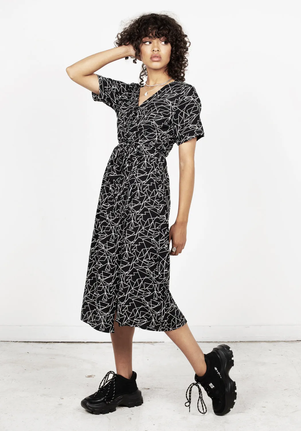 HYPATIA WRAP DRESS