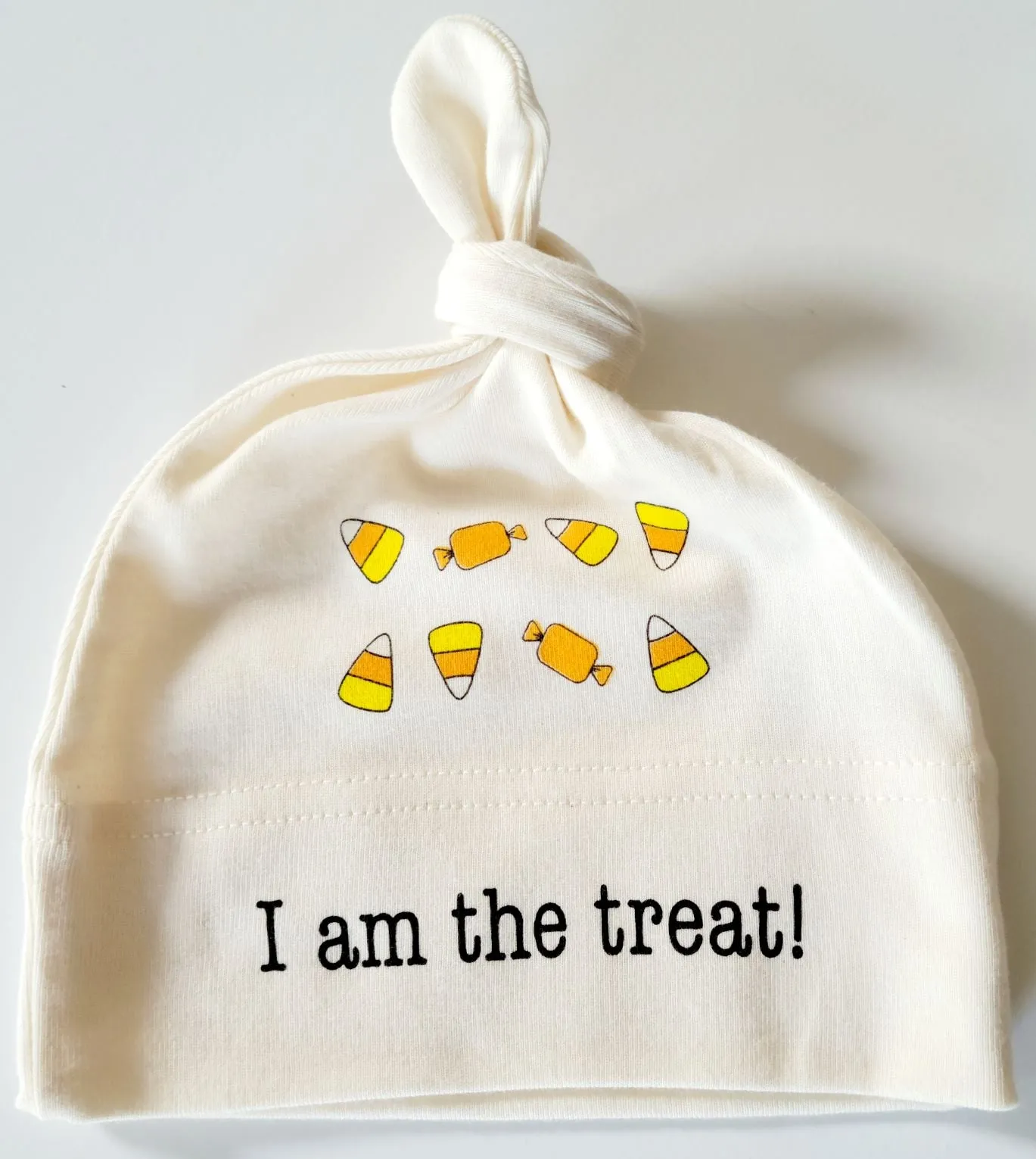 I Am The Treat Short Sleeve Romper & Hat Gift Set