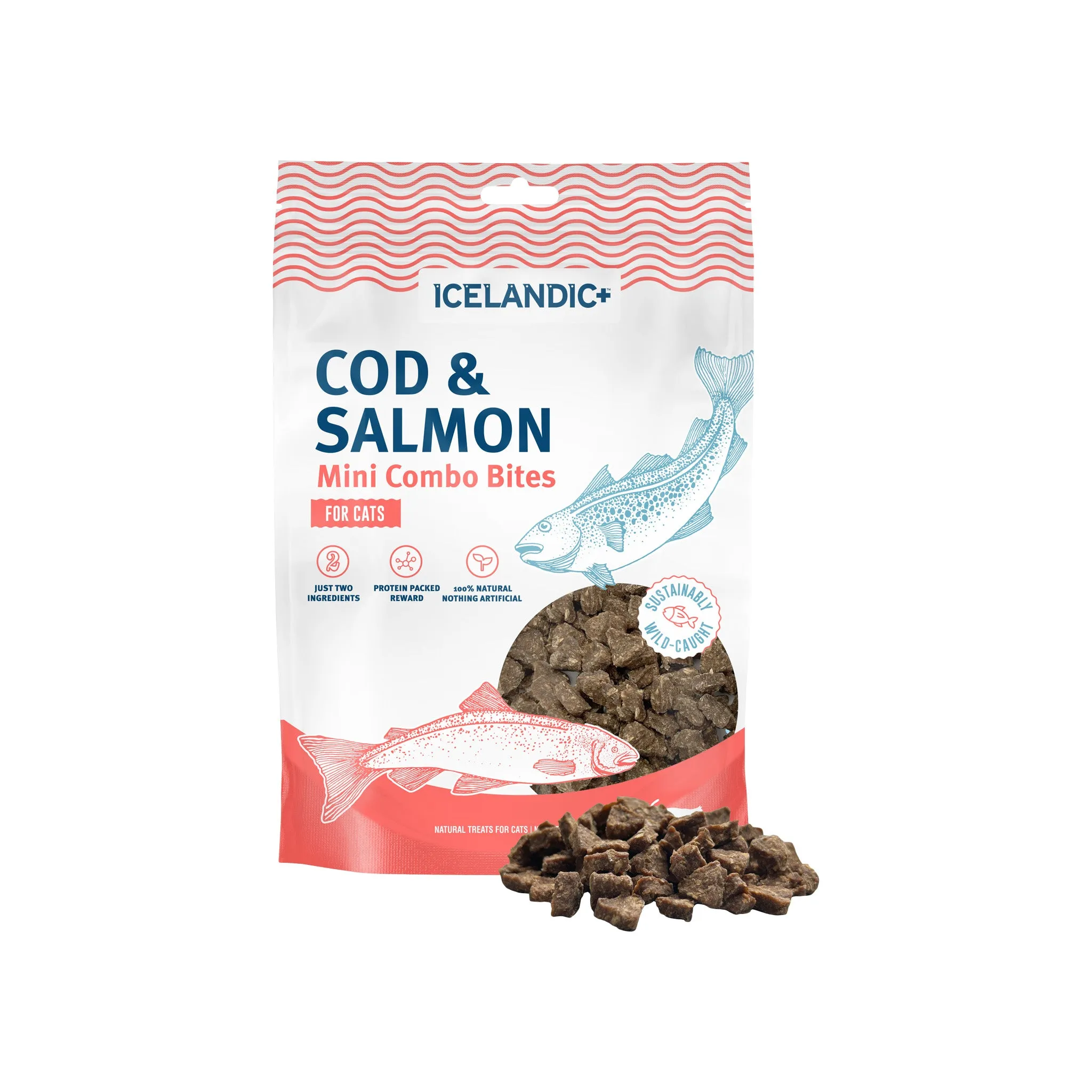 Icelandic  Mini Combo Bites Fish Cat Treats