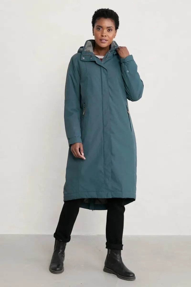 Janelle Waterproof Coat in Granite