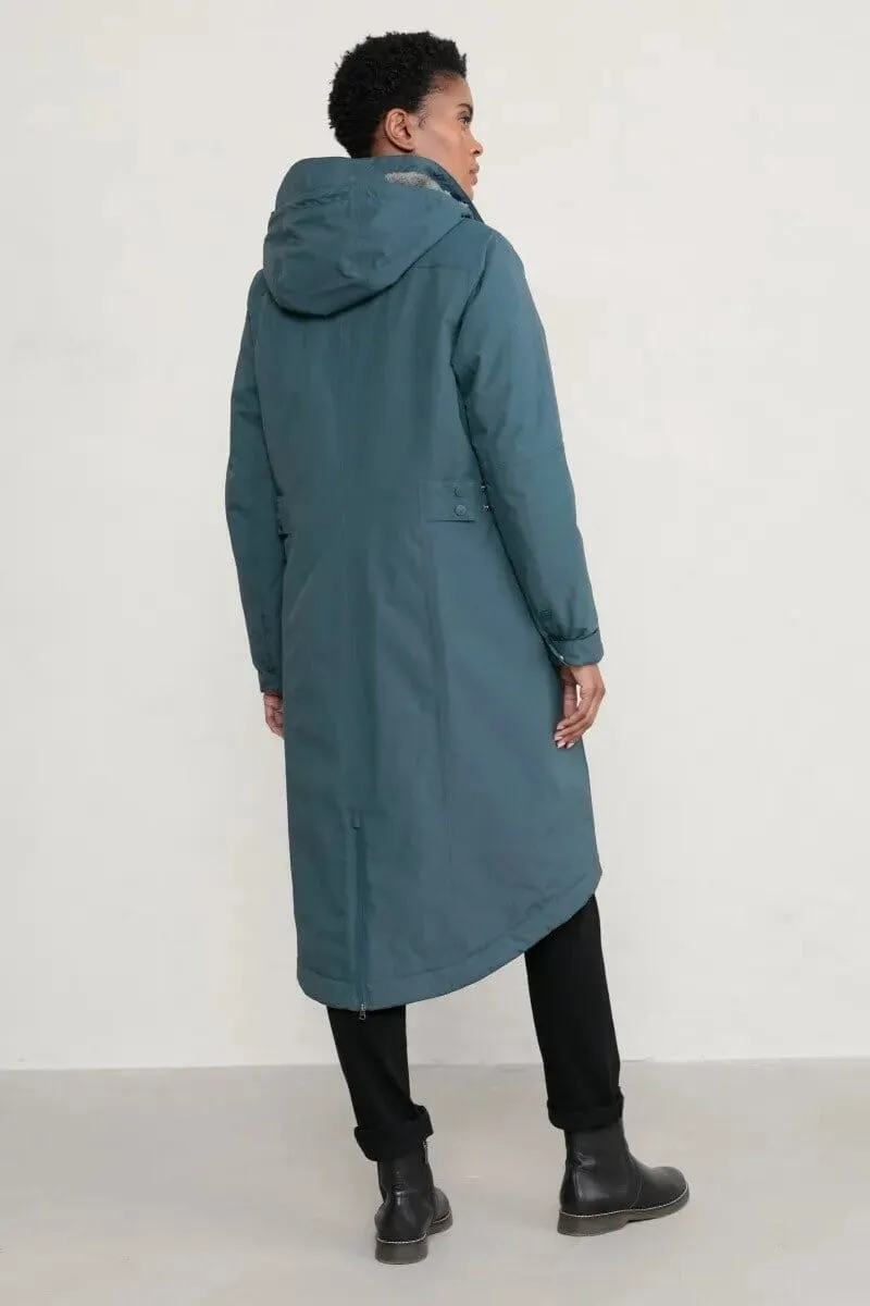 Janelle Waterproof Coat in Granite