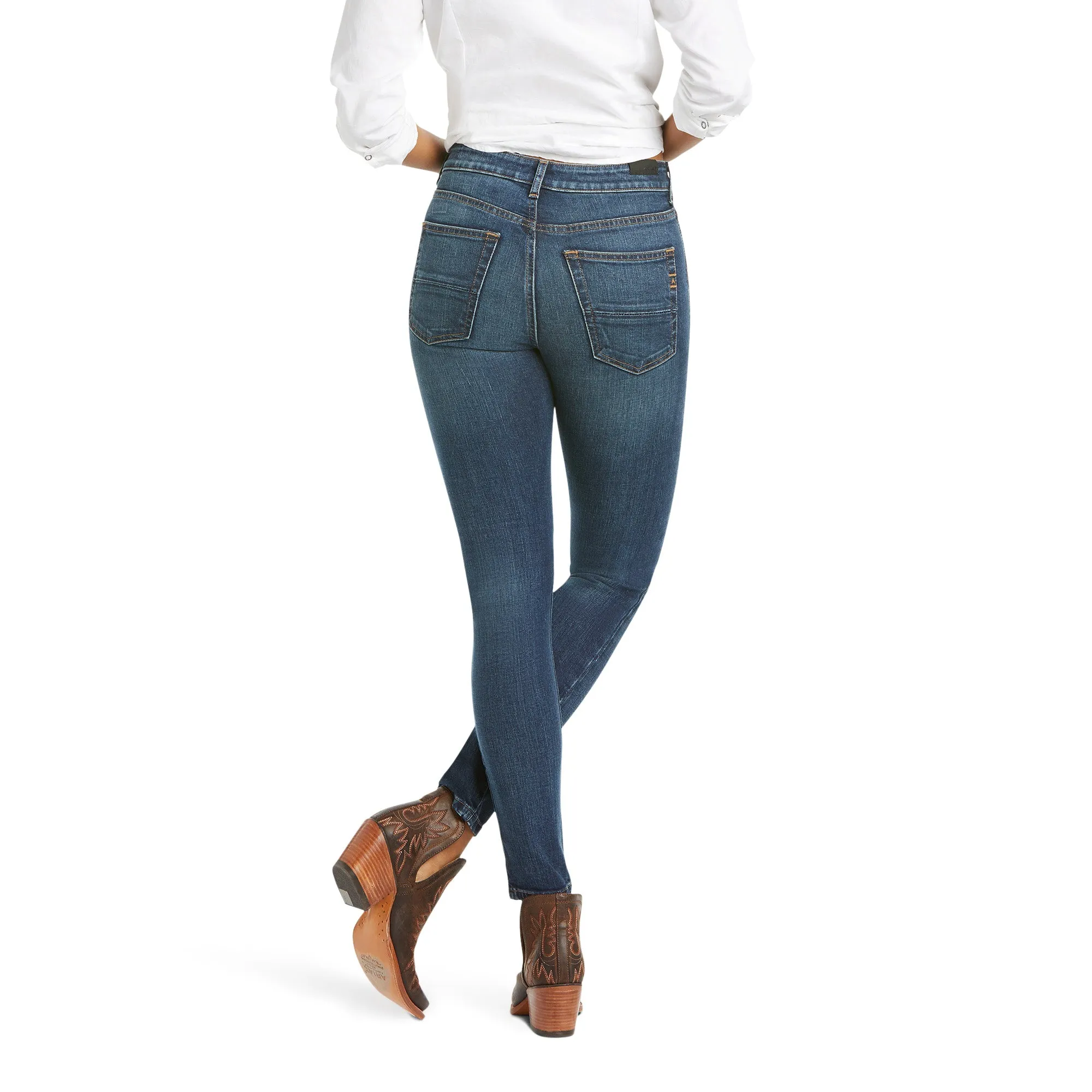 Jeans Ariat Stretch Premium Tiro Alto Skinny