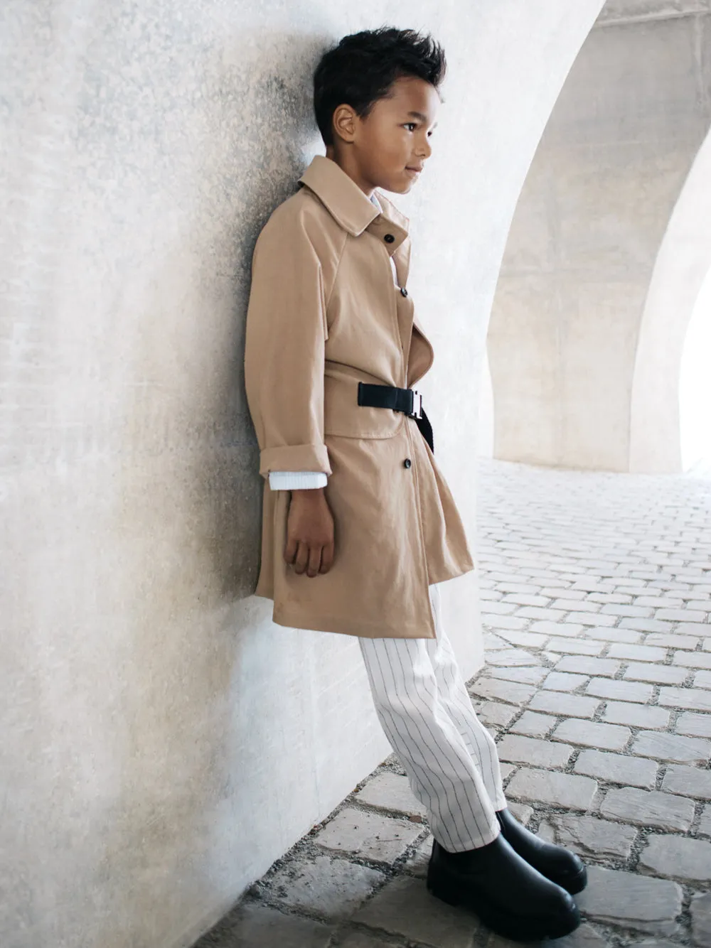 Jori Sand Trench Coat