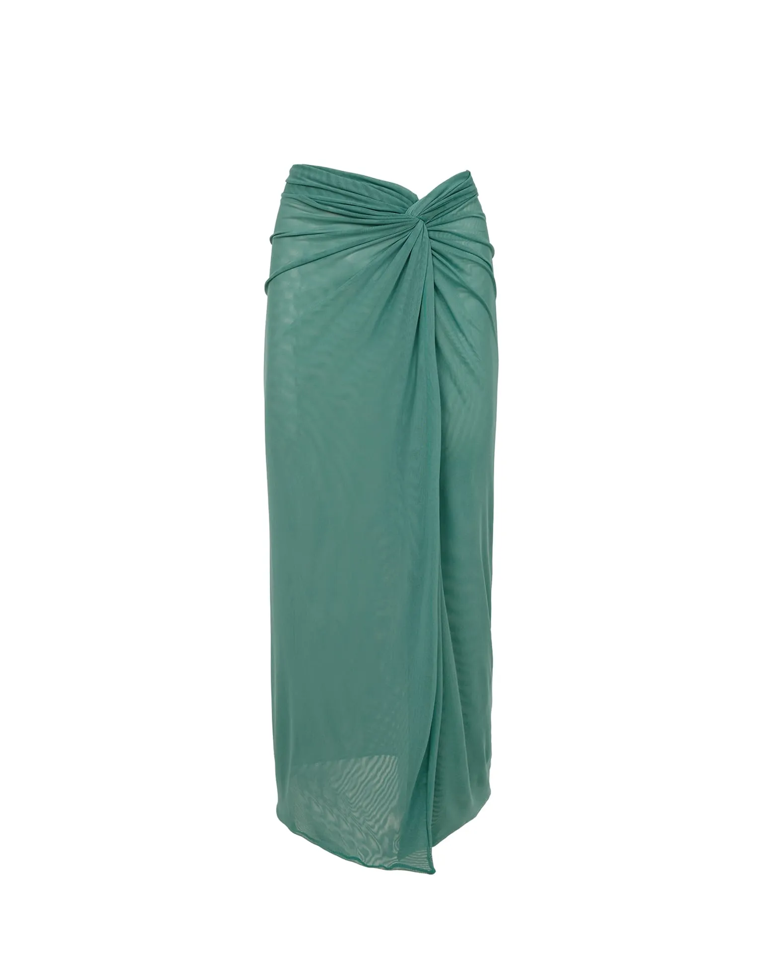 Karen Midi Skirt - Seaglass