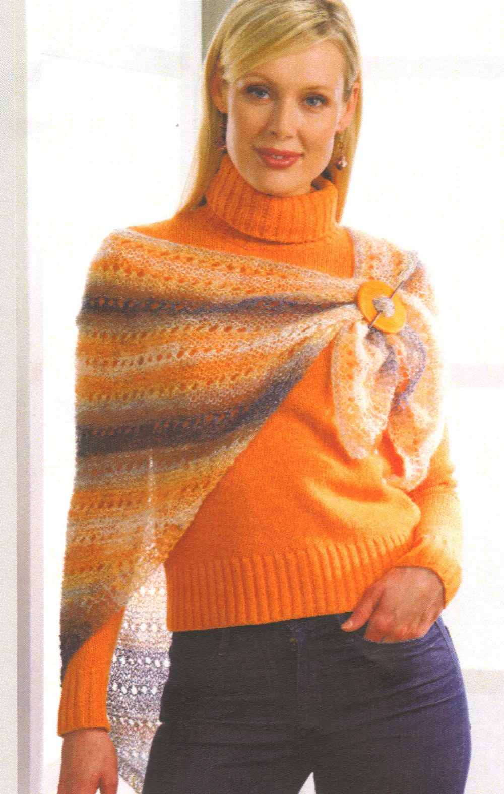 Knit Scarf / Shawl Pattern