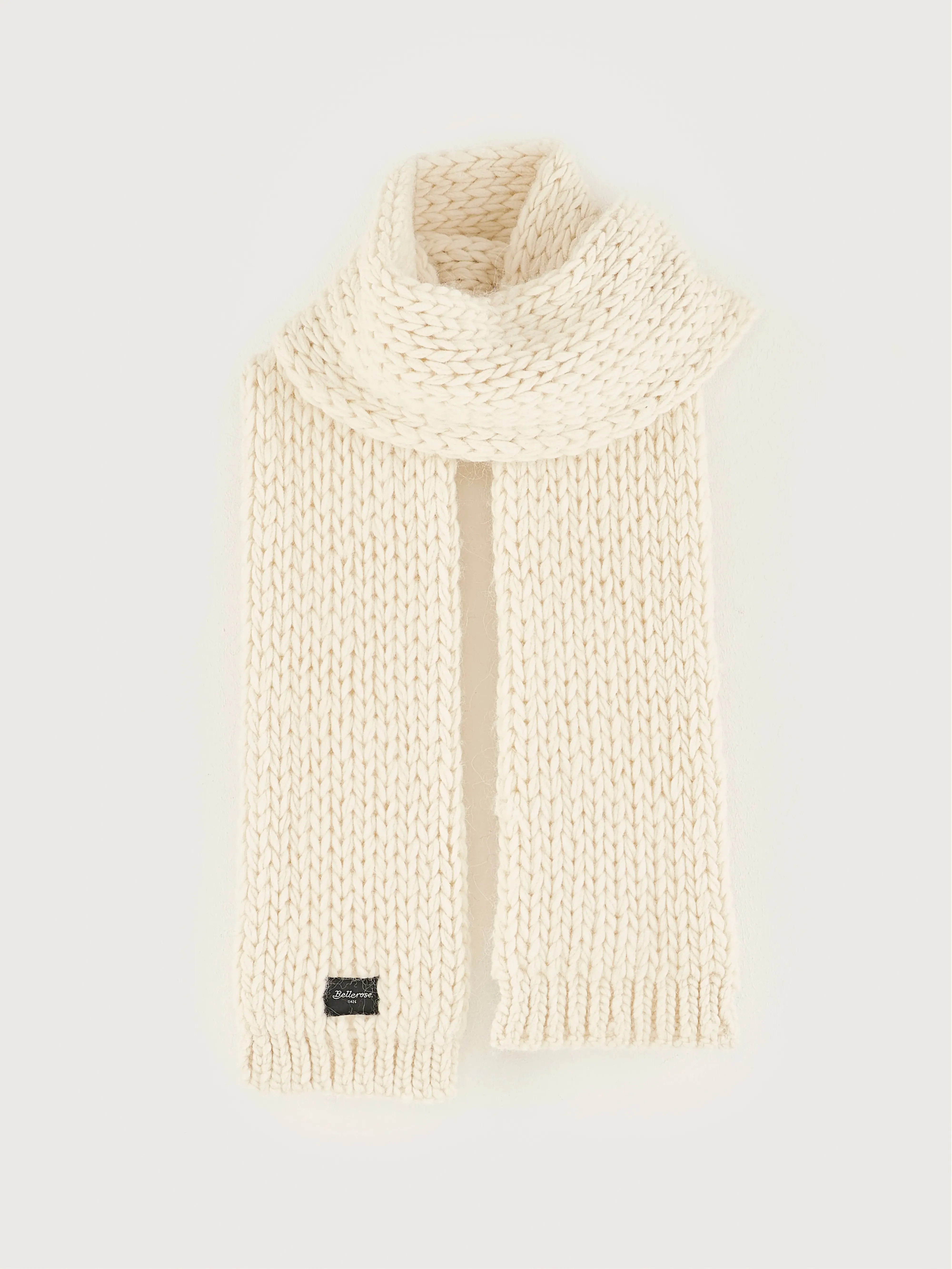 Kou knitted scarf (242 / W / IVORY)