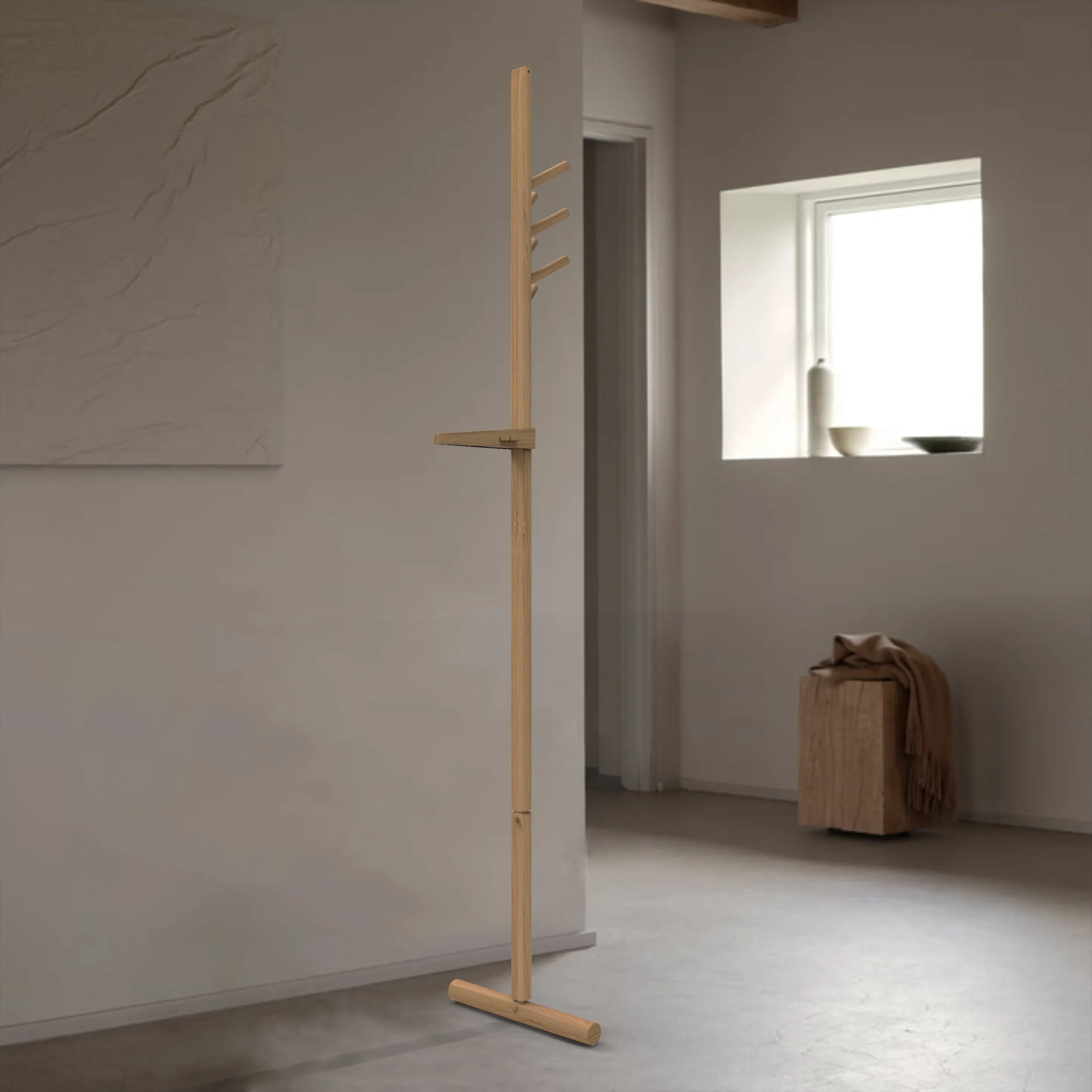 Laid Back Coat Stand