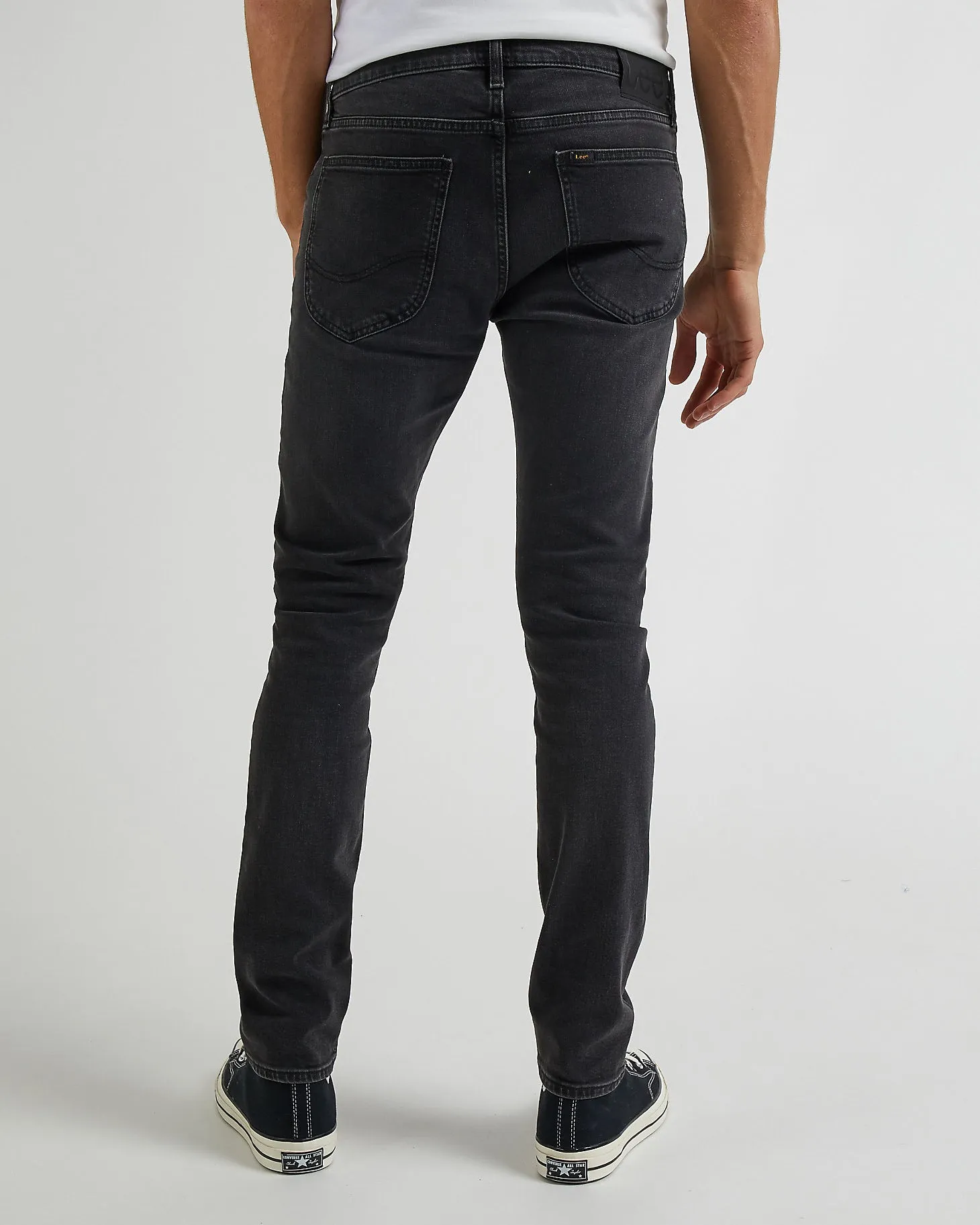 Lee Luke Slim Tapered Mens Jeans - Asphalt Rocker