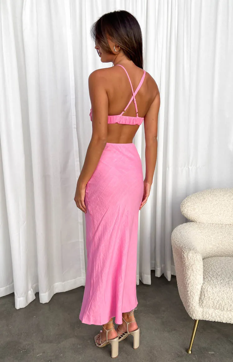 Lene Pink Maxi Dress