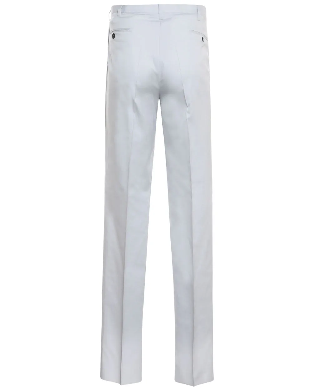 Light Grey Cotton Blend Dress Pant