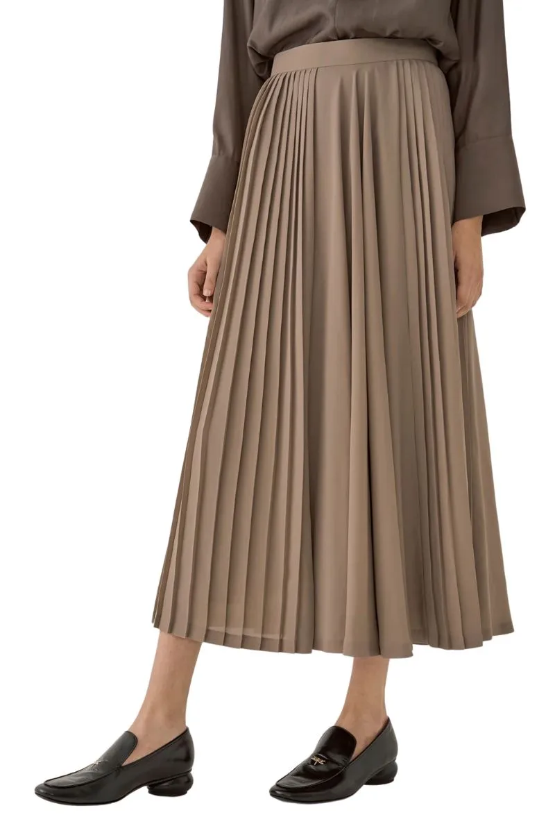 Marlene Pleated Midi Skirt