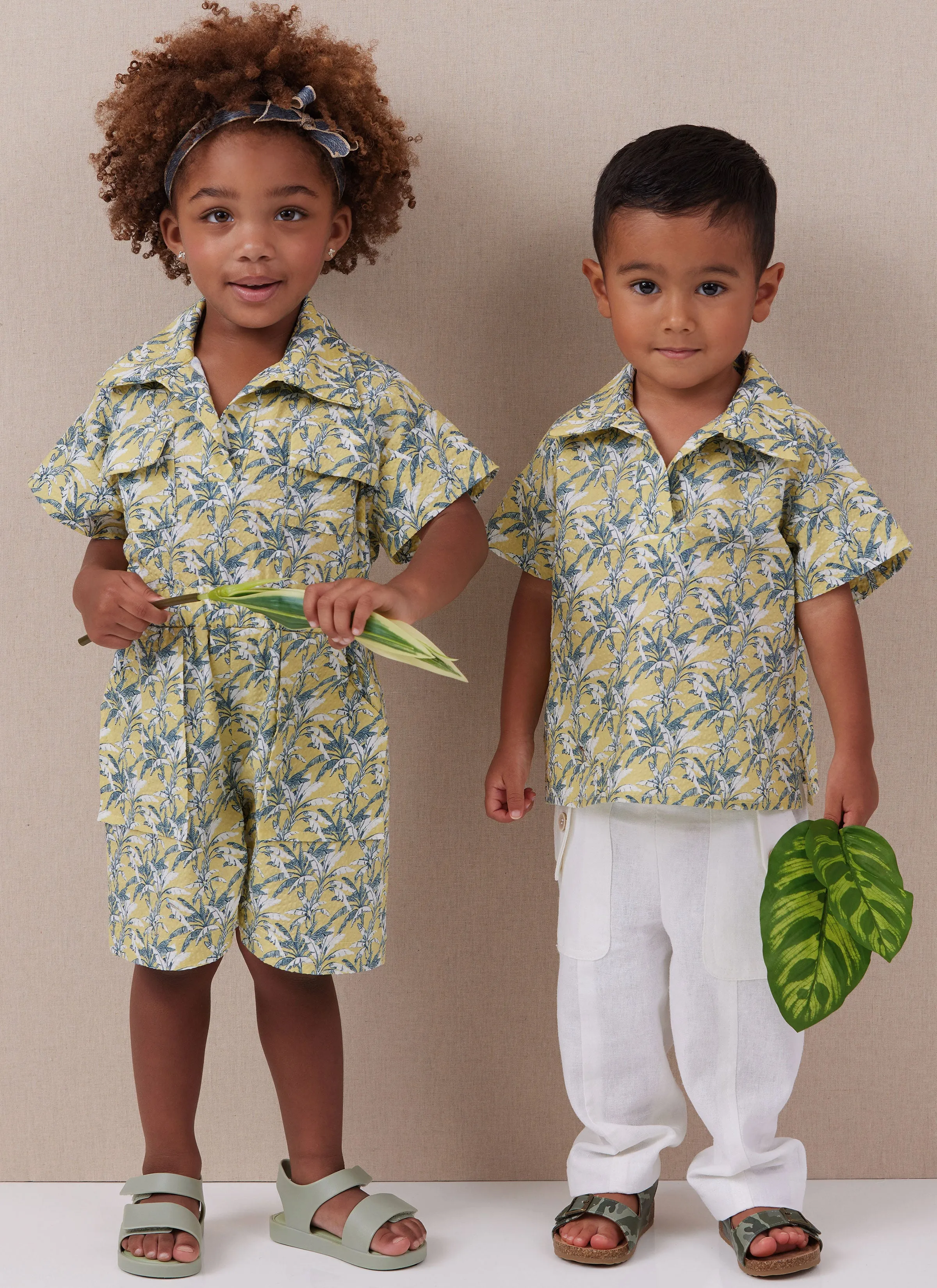 McCall's Pattern M8461 Toddlers' Top, Romper and Pants