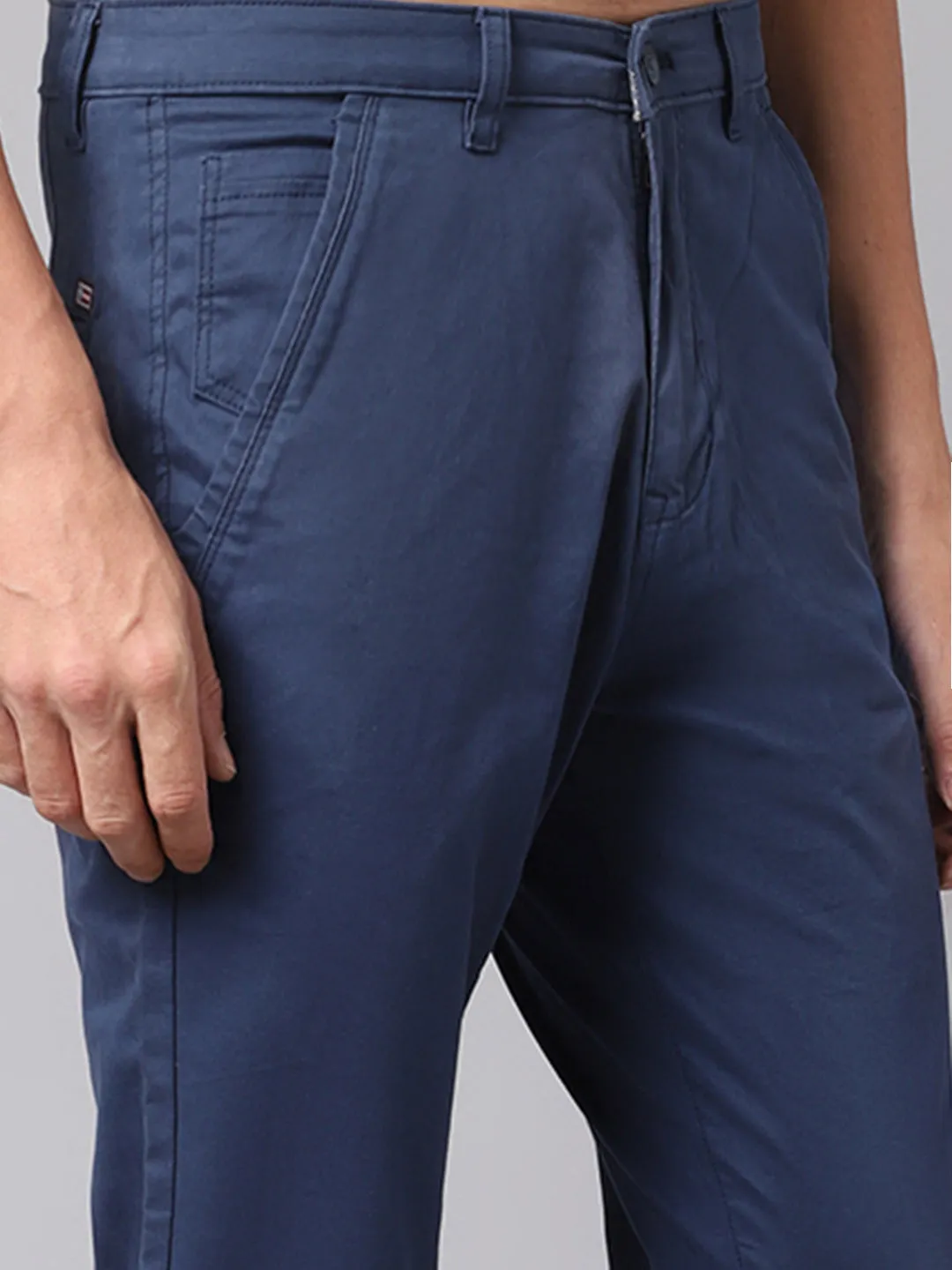 Mens Blue Trouser