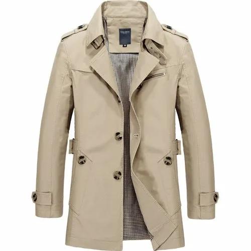 Men's Classic Trench Coat