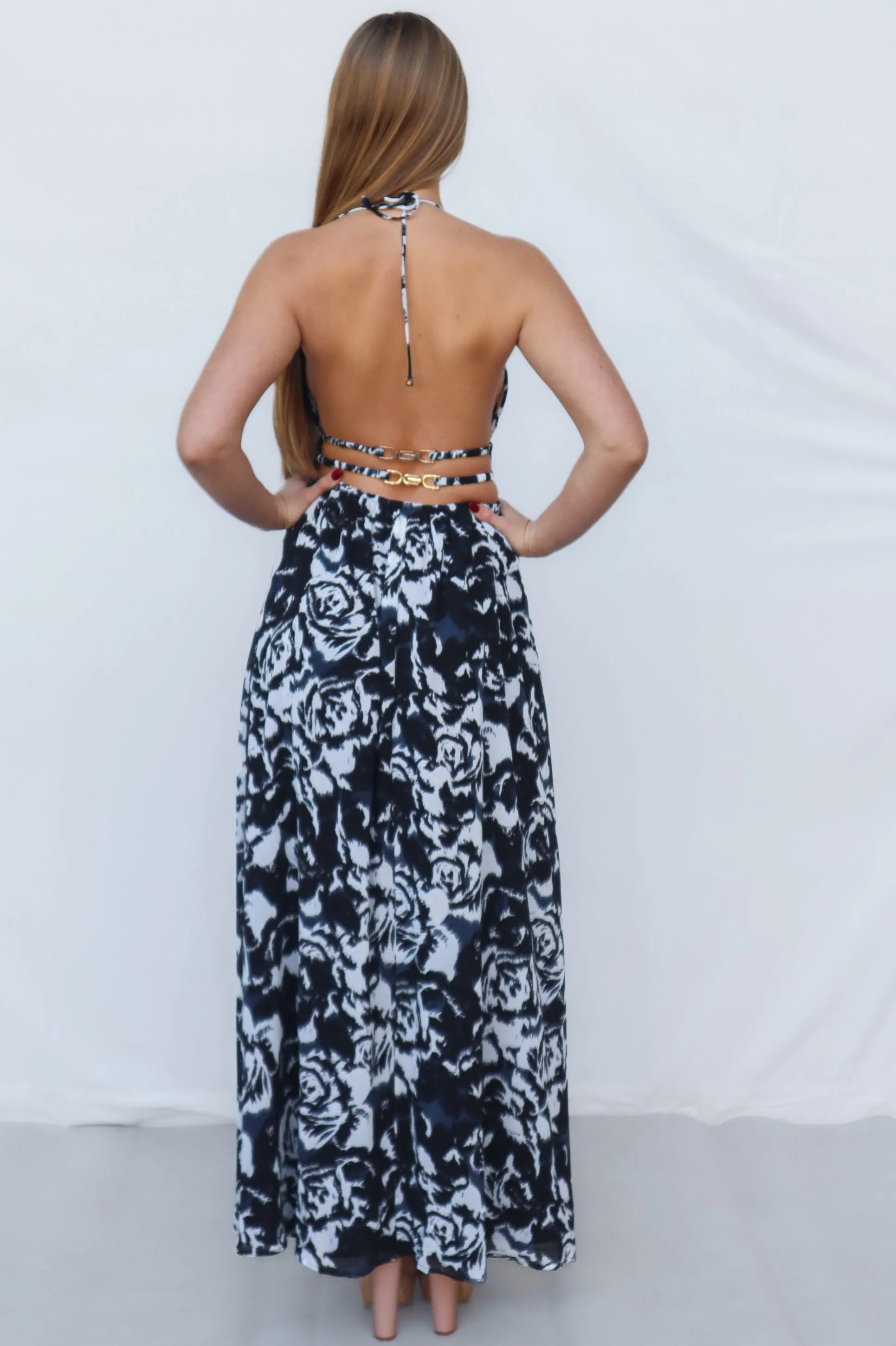 Minfy Maxi Dress - Black