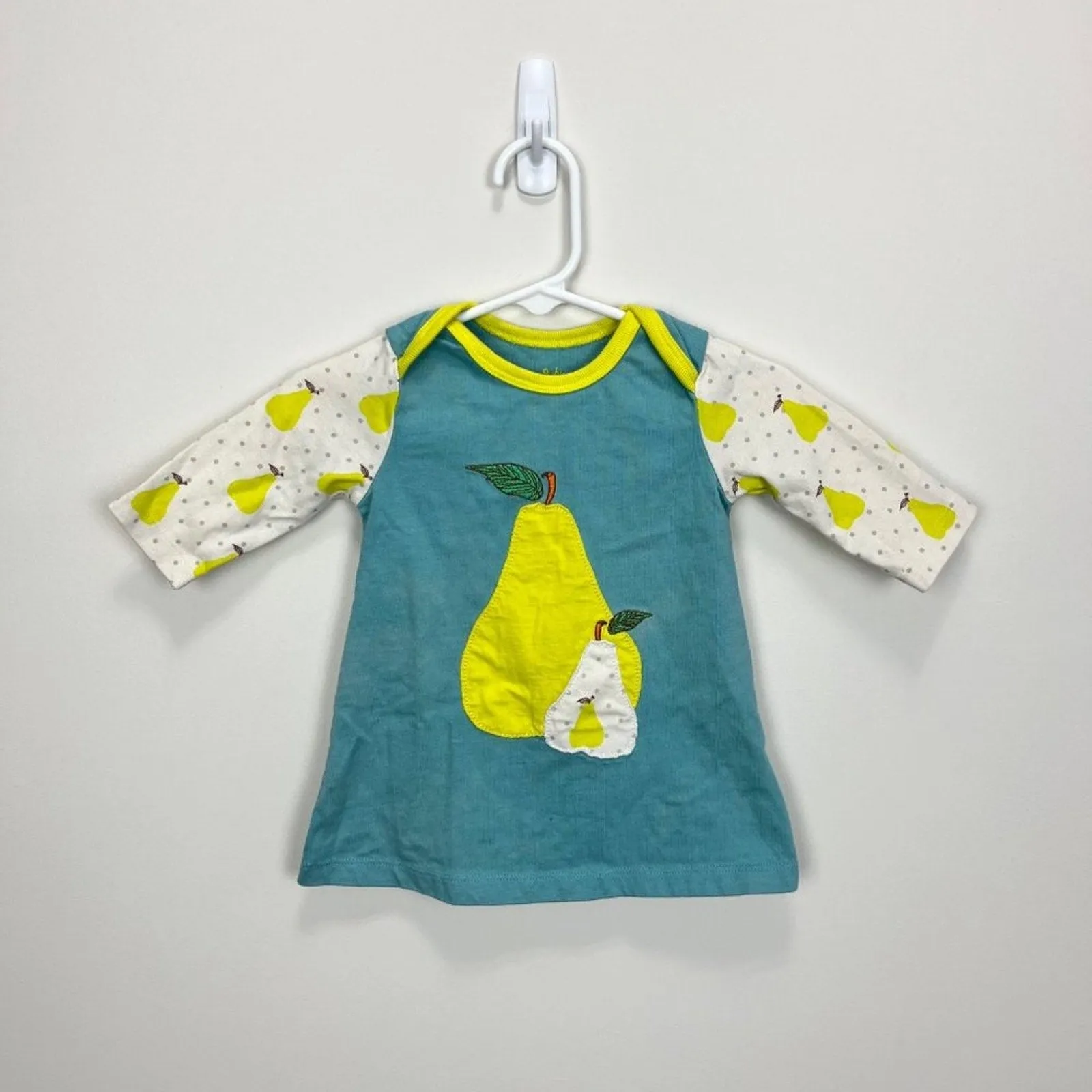 Mini Boden Girls Pear Dress 0-3 Months