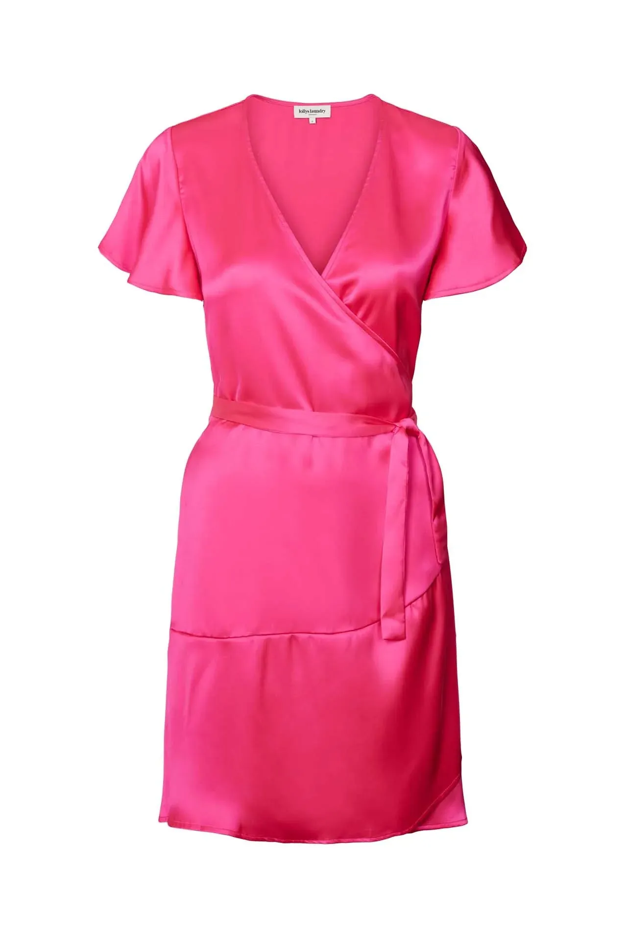 Miranda Wrap Around Dress - Pink