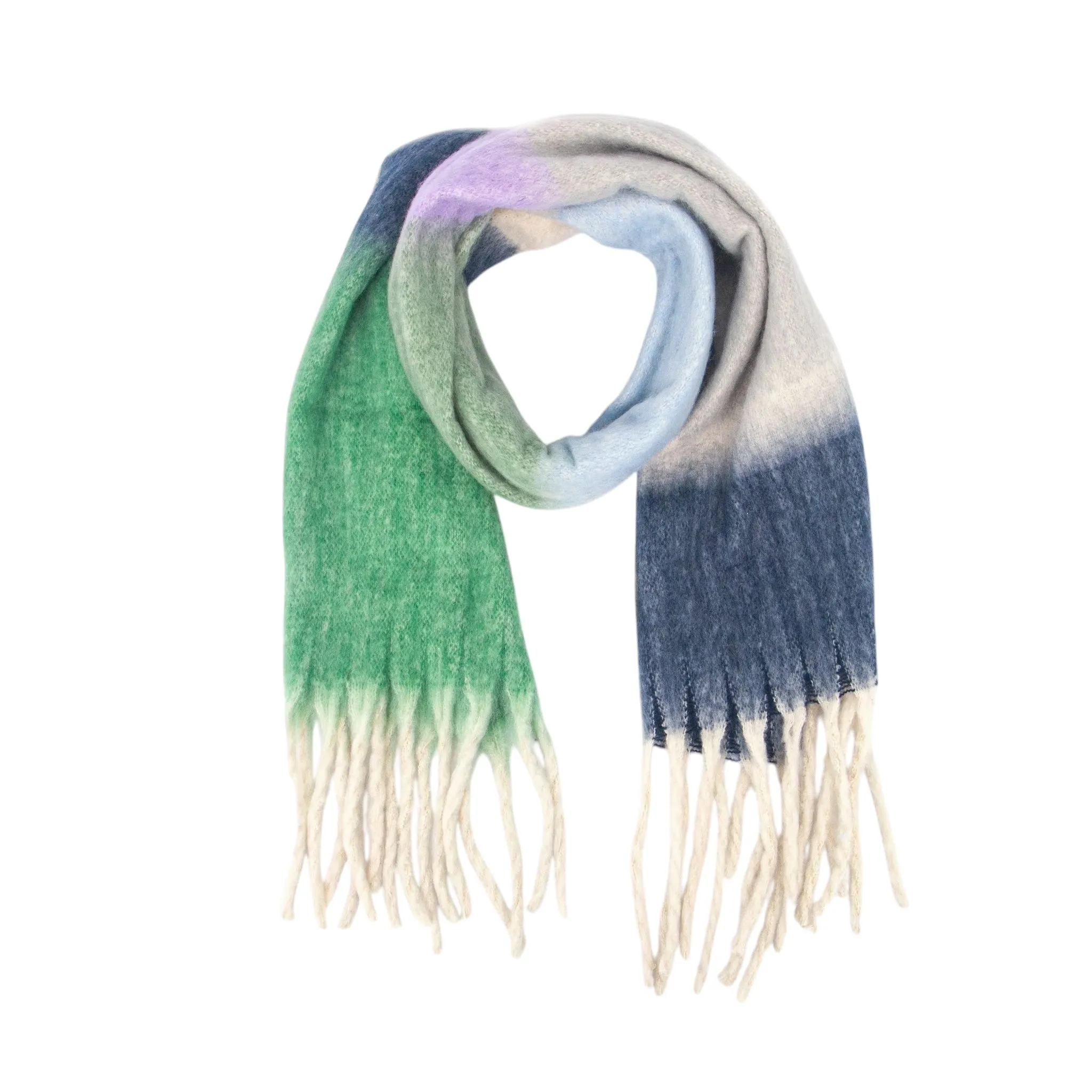 MSH Joey Heavy Weight Scarf Green