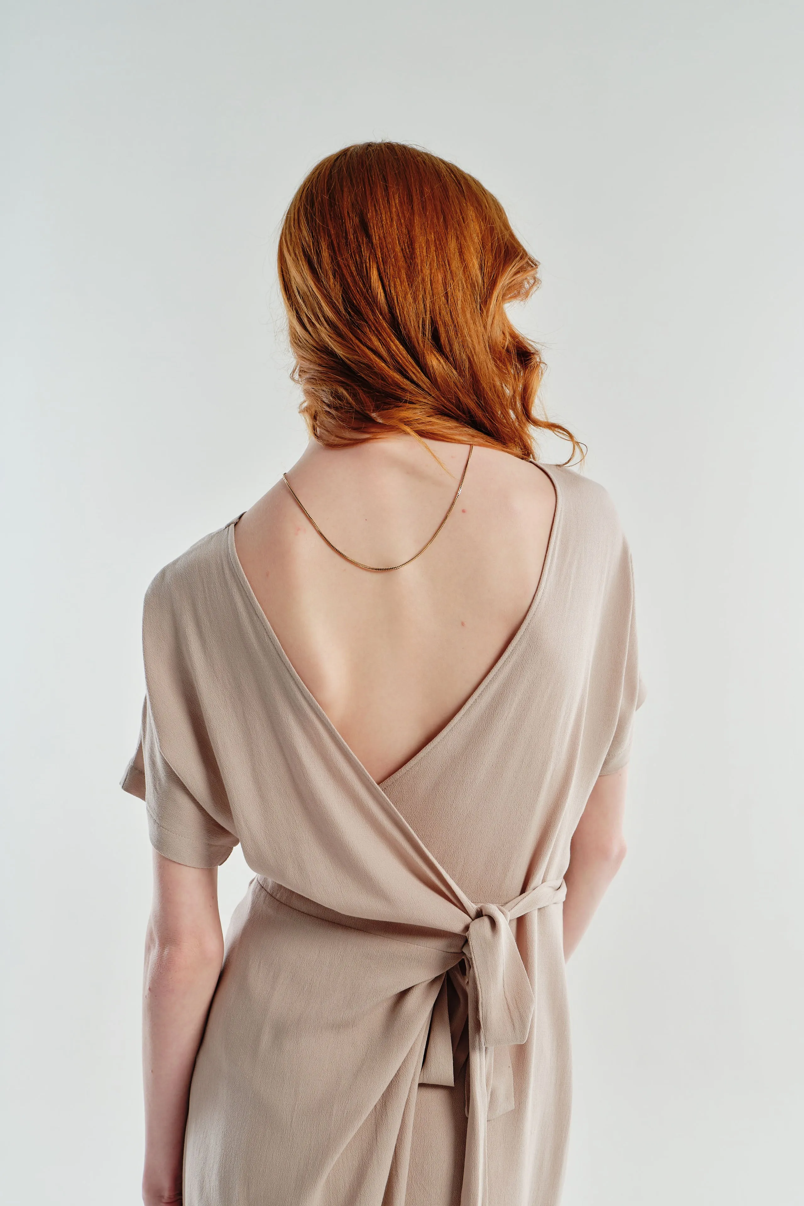 Multi Wrap Dress | Stone