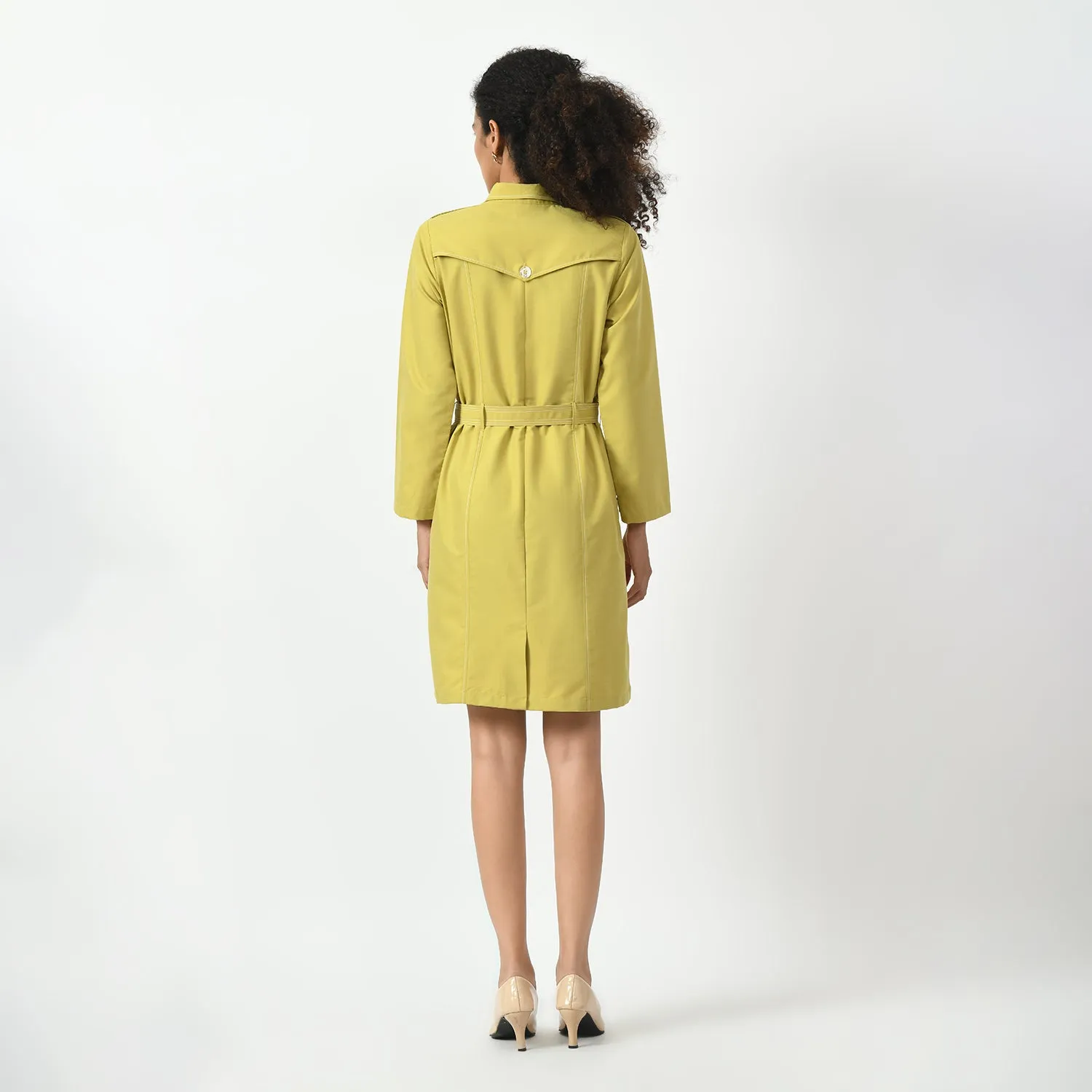 Mustard Trench Coat