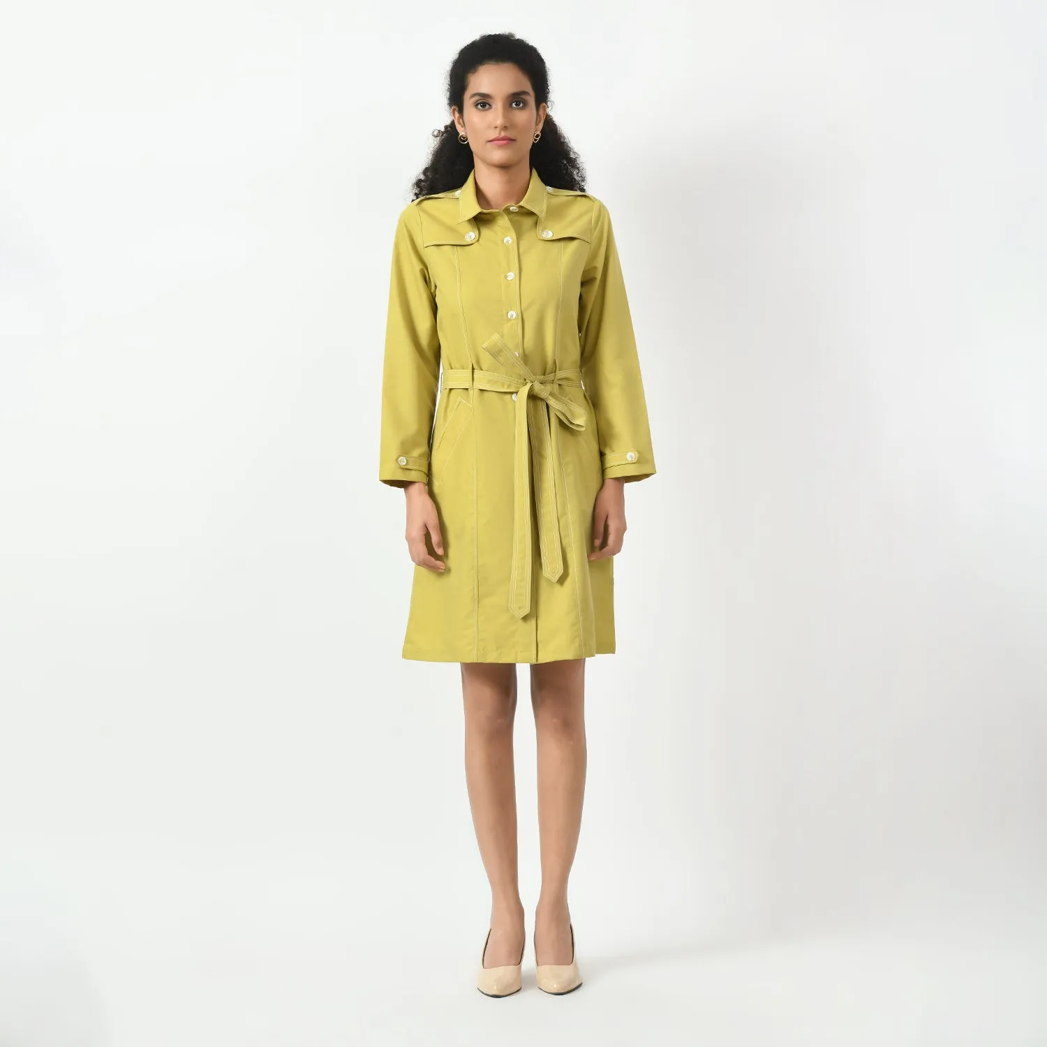 Mustard Trench Coat