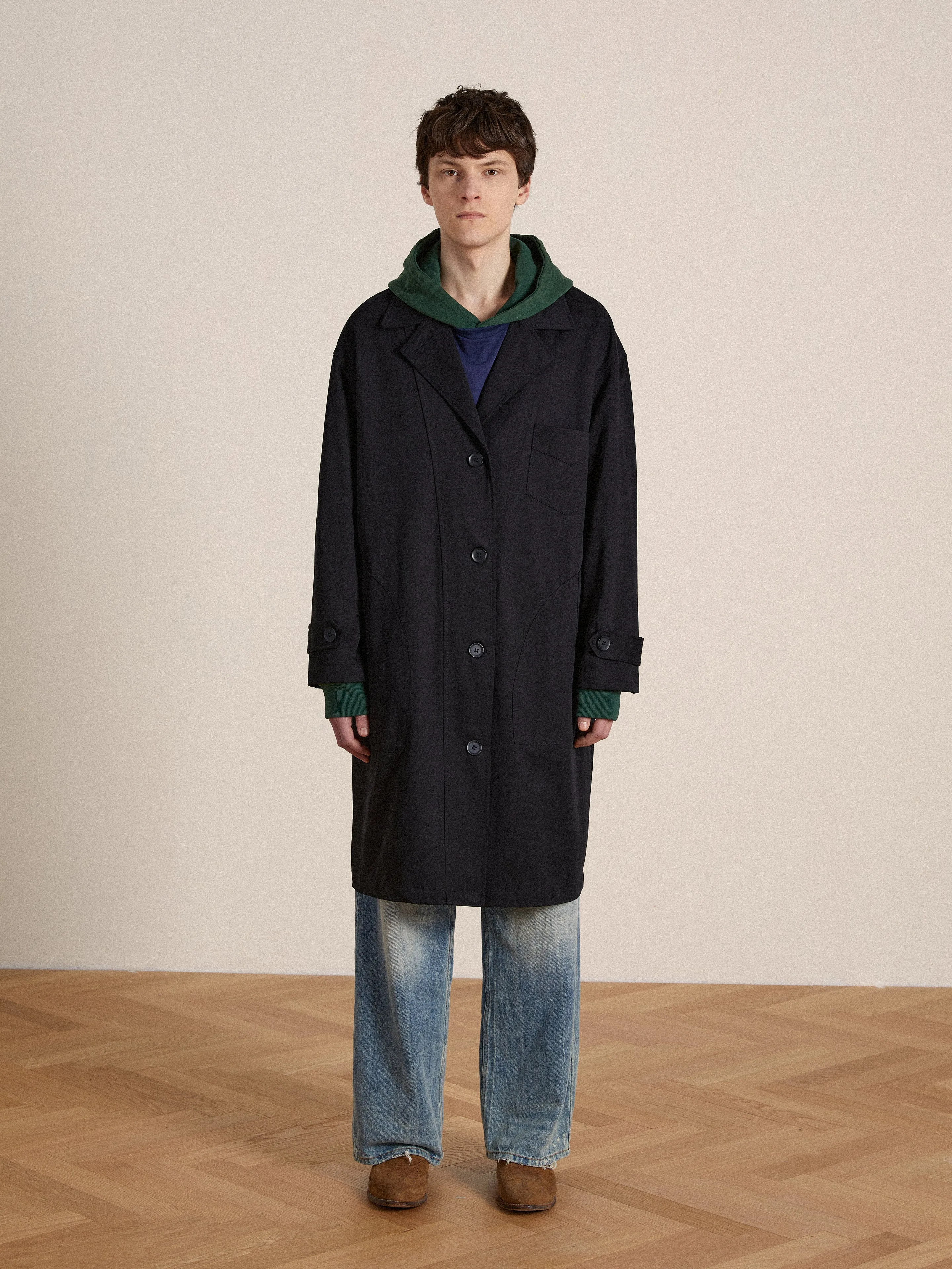 Naval Trench Coat