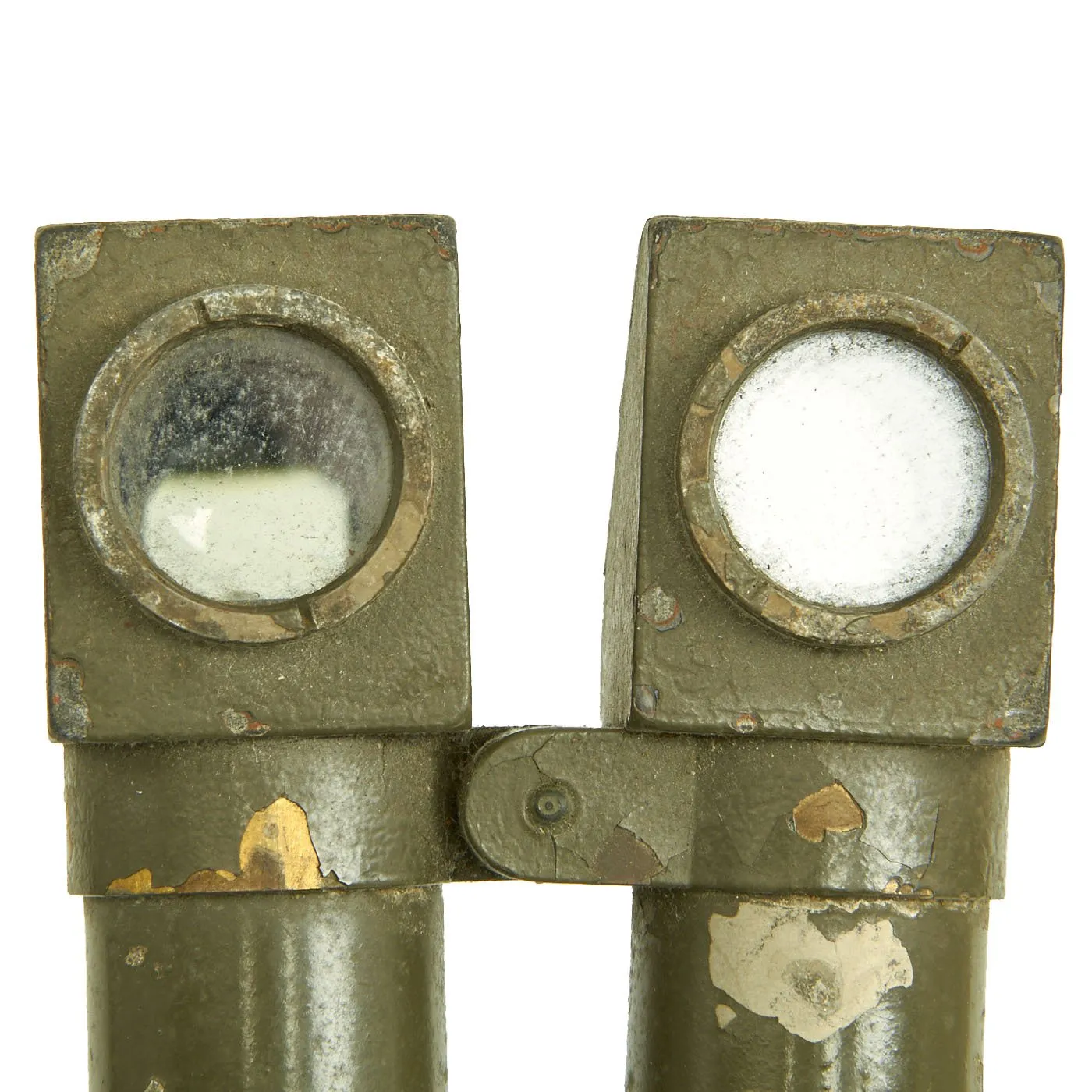 Original French WWI "Rabbit Ears" 8 X 24 Trench Periscope Binoculars by S.R.P.I. with Leather Neck Strap