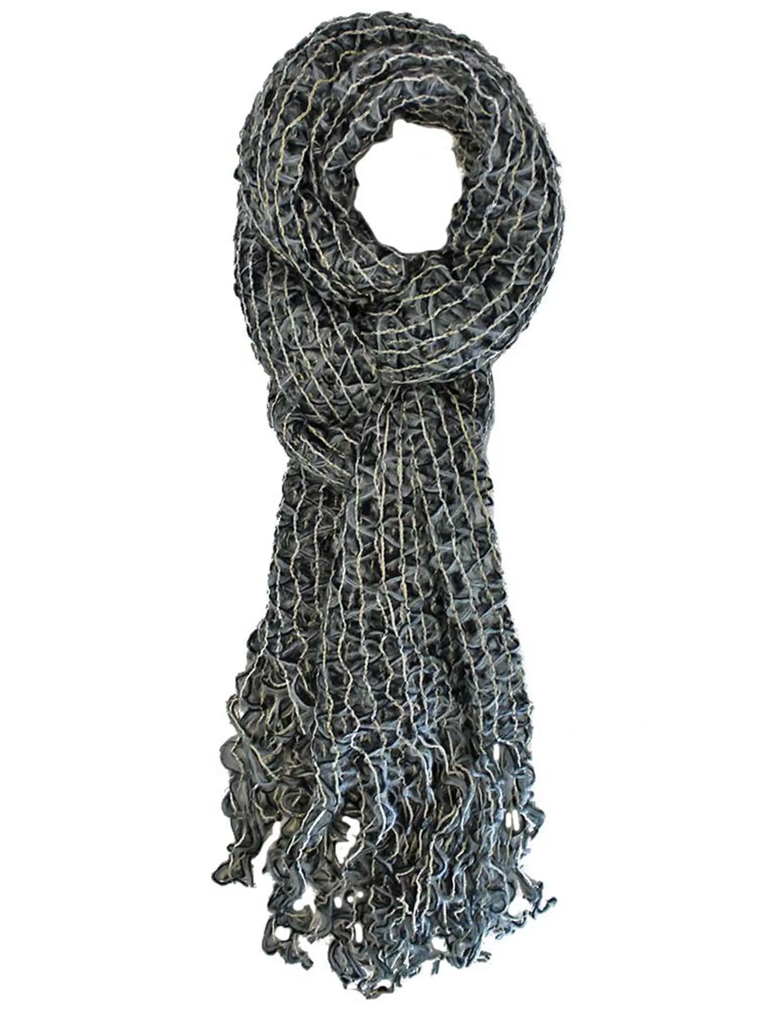 Oversize Jazzy Knit Unisex Winter Scarf