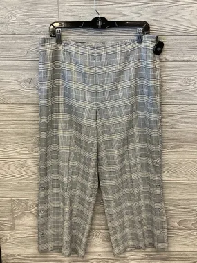 Plaid Pattern Pants Dress Bar Iii, Size 12