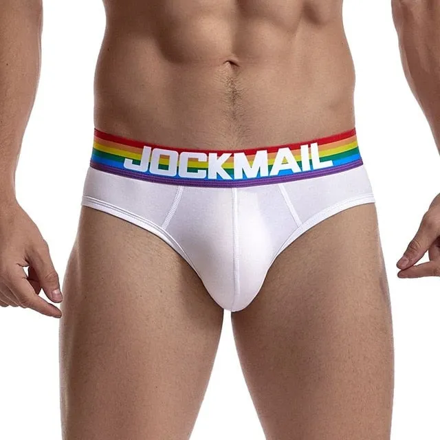 Rainbow Stripe Waistband Man Briefs and Boxers