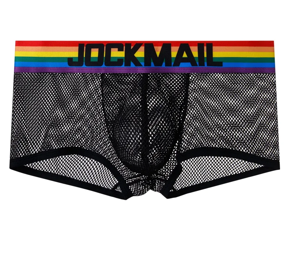 Rainbow Stripe Waistband Man Briefs and Boxers