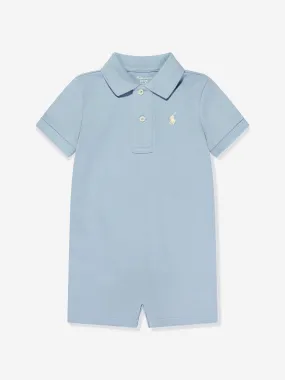 Ralph Lauren Baby Boys Polo Romper in Blue