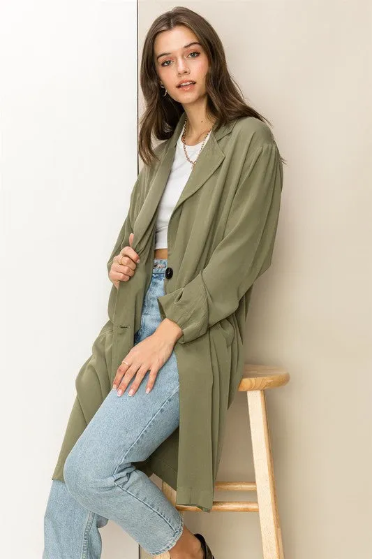 Right Round Oversized Coat