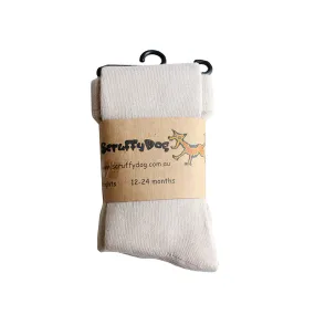 Scruffy Dog Tights - Oatmeal