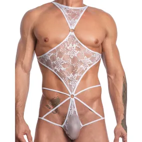 Secret Male SMV005 Designer See Through Body Suit