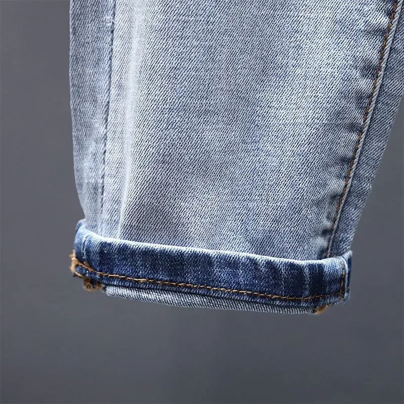 Sky Blue Jeans For Men