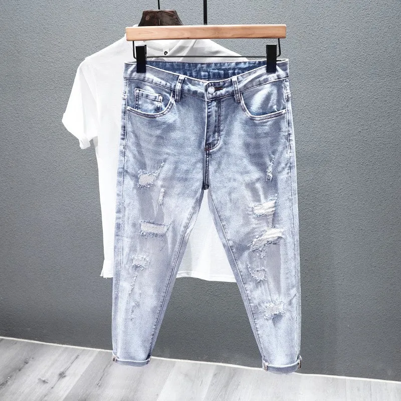 Sky Blue Jeans For Men