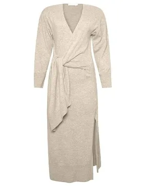 Skyla Loungewear Knit Wrap Dress