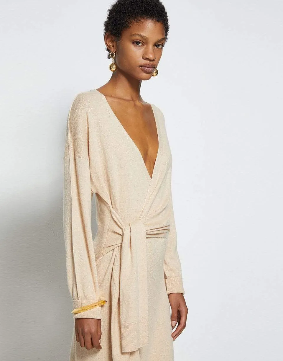 Skyla Loungewear Knit Wrap Dress