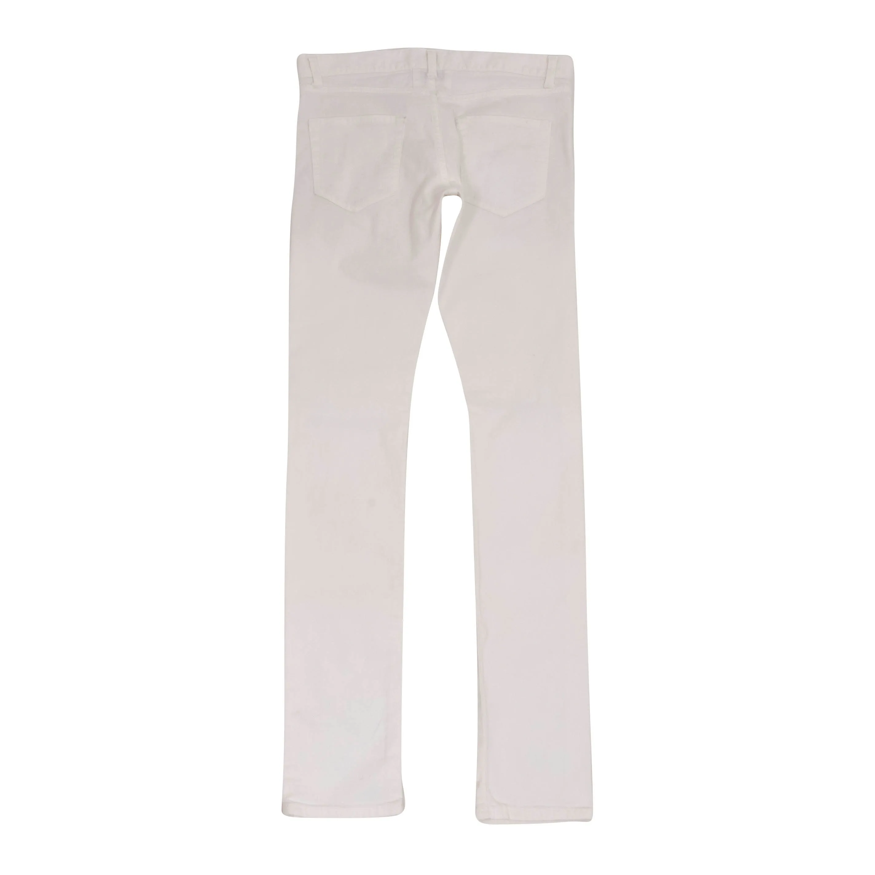 SS13 Knee Slashed Jeans (White)