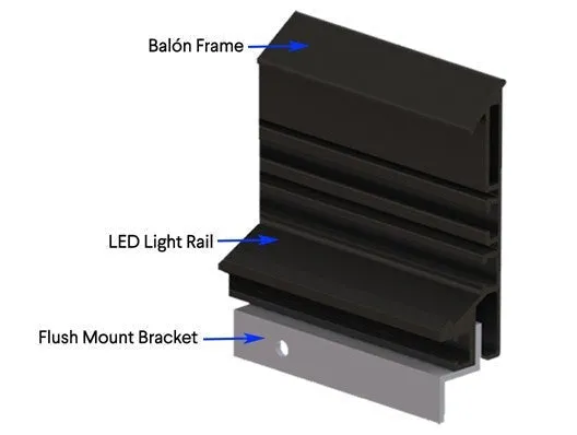 Stewart Filmscreen Balón Series Fixed Frame 125" (49x115) Cinemascope [2.35:1] BALG3E125SFHG5FLMX