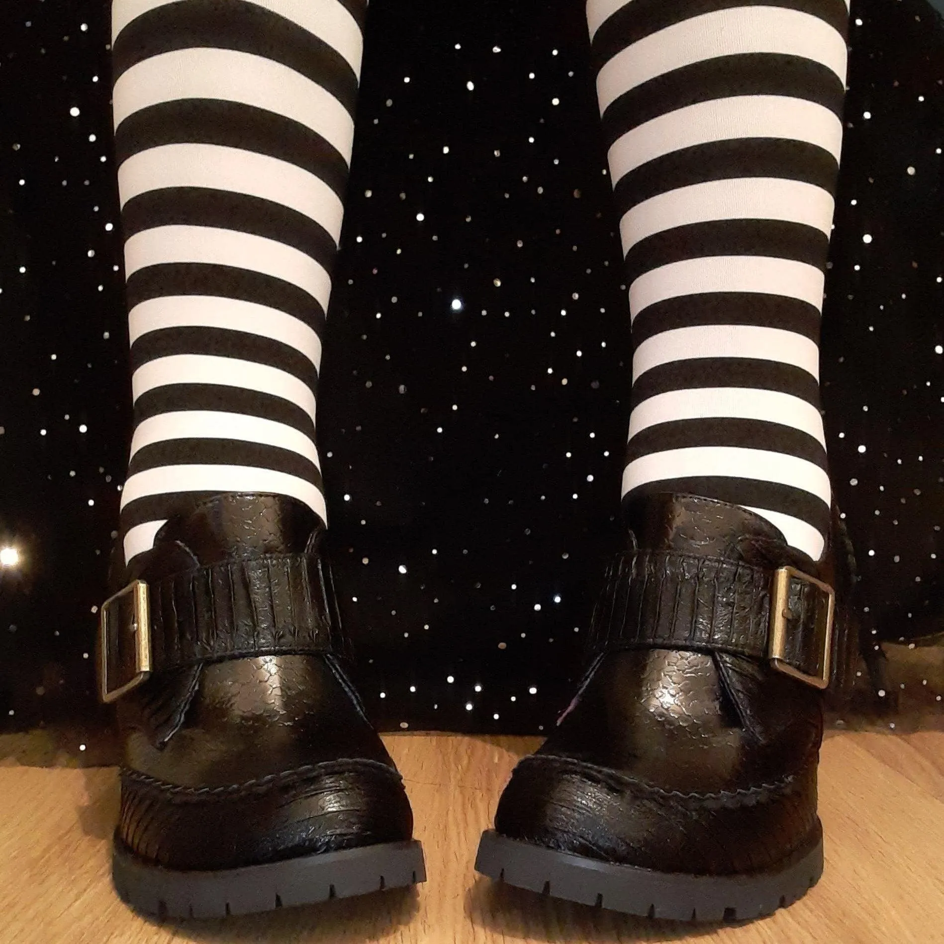 Striped Tights - Witch