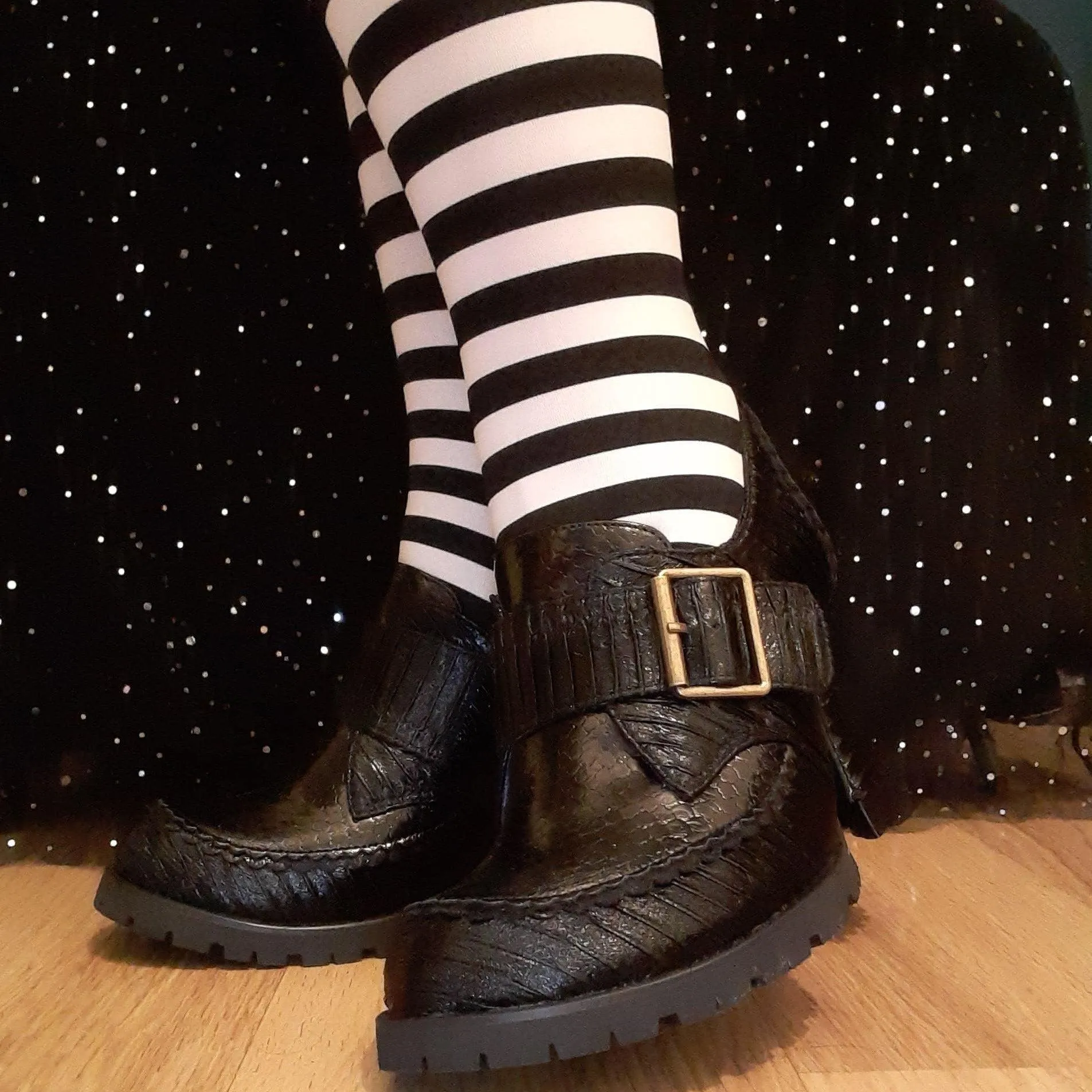 Striped Tights - Witch