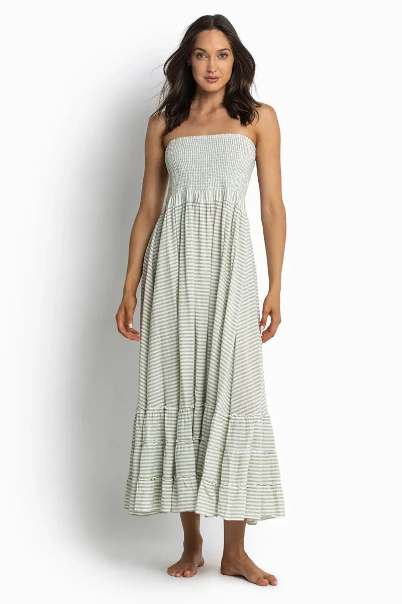 Summer Stripe Sunshine Maxi Dress