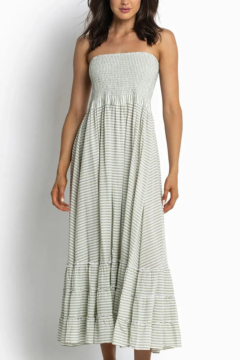 Summer Stripe Sunshine Maxi Dress