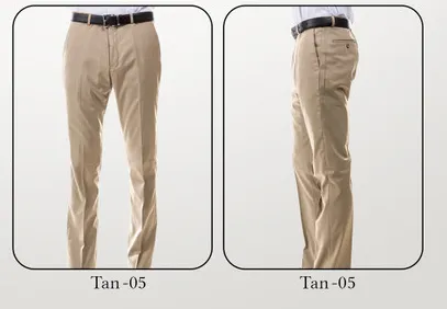 Tan Zegarie Suit Separates Solid Men's Pants MP346-05