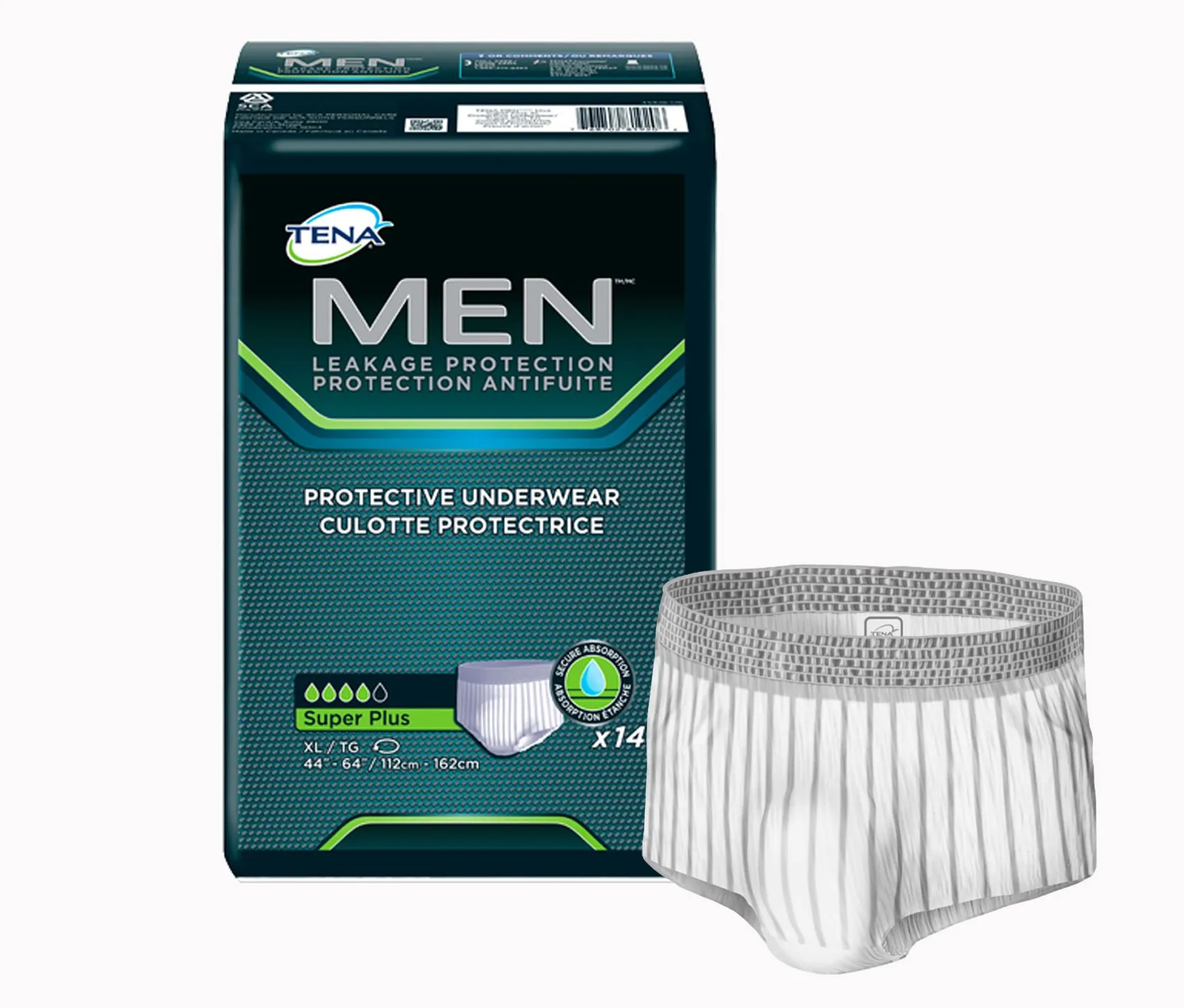 TENA MEN Protective Incontinence Underwear Super Plus Absorbency