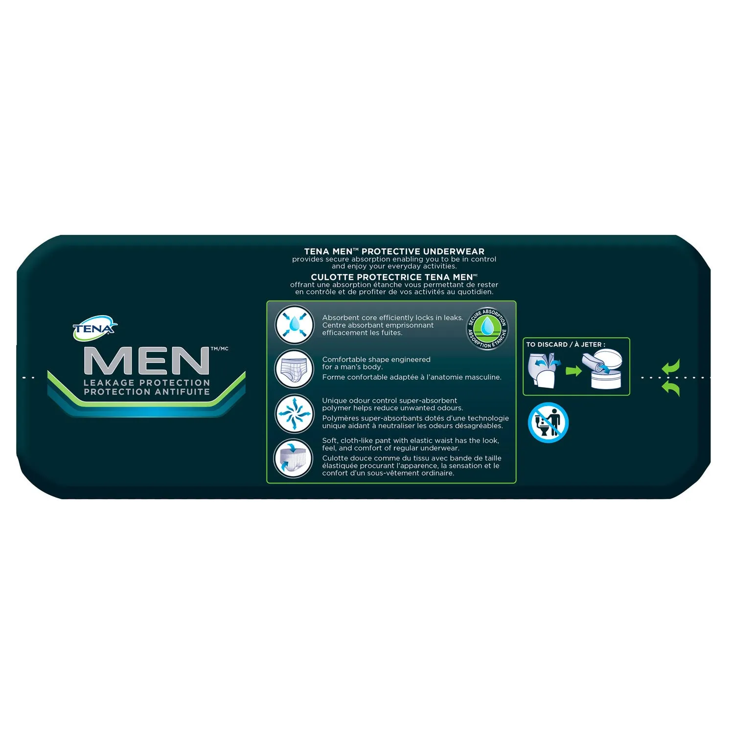 TENA MEN Protective Incontinence Underwear Super Plus Absorbency