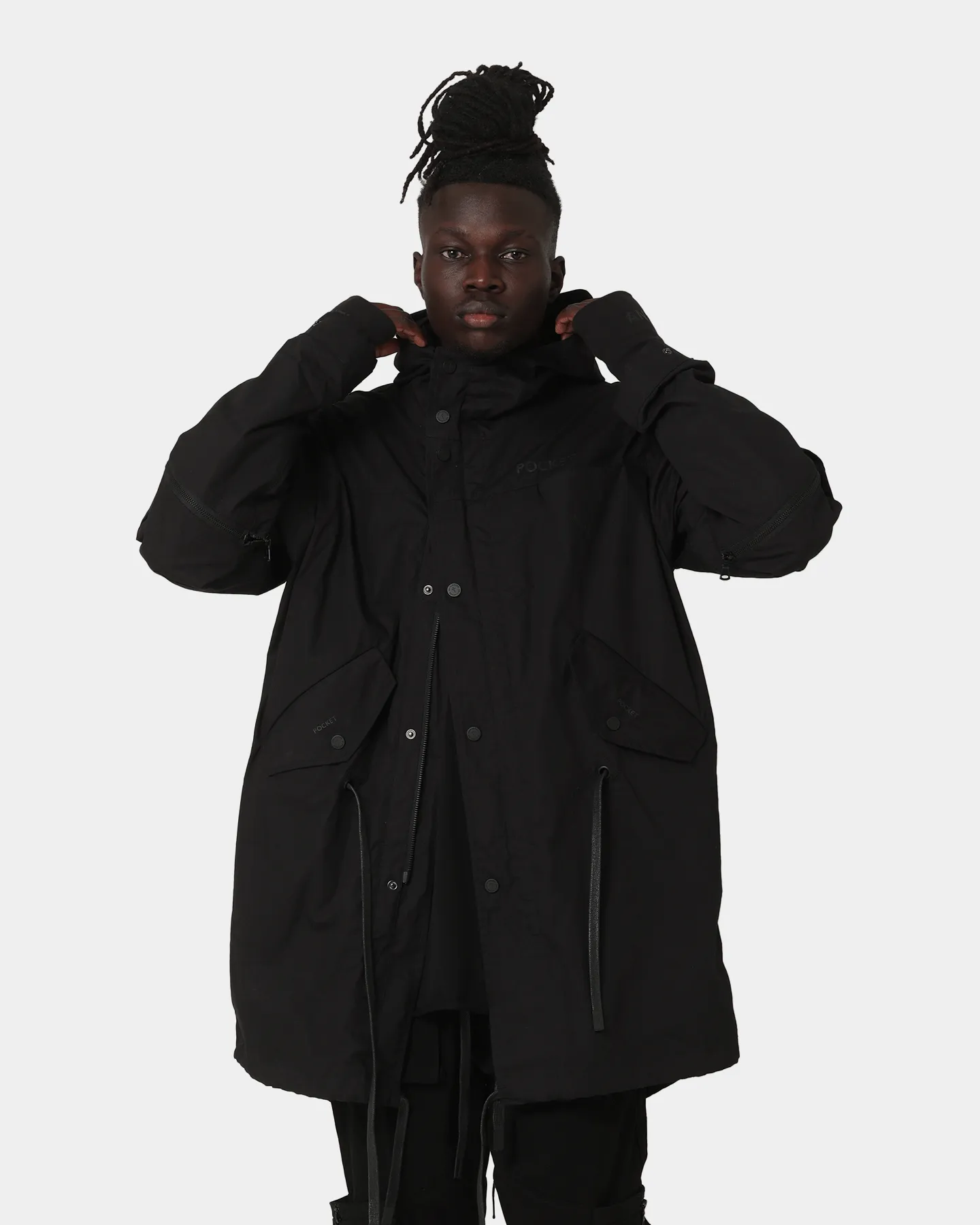 The Anti Order God Jacket Black