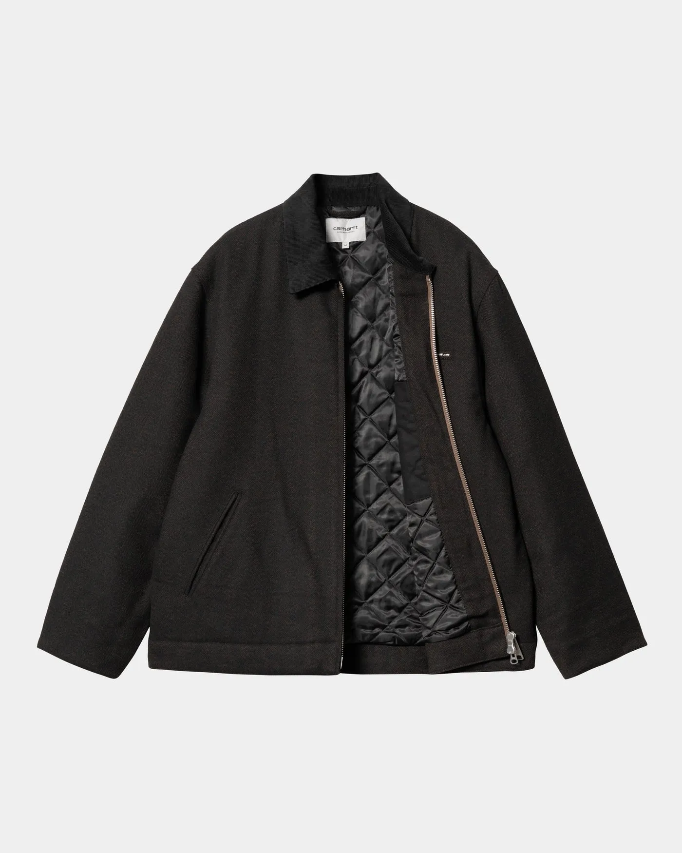 Truman Coat Chocolate/Black